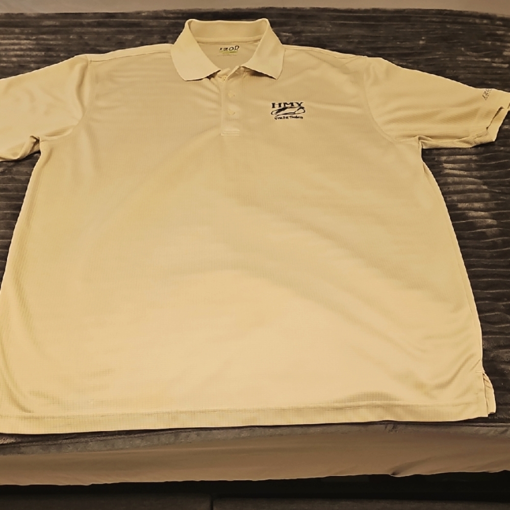 IZOD Men's Light Tan Polo Shirt